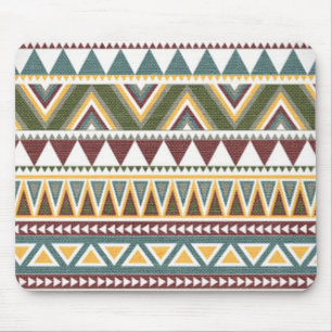 Aztec Intricate Pattern Mouse Pad