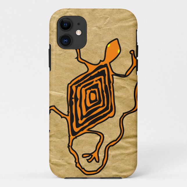Aztec Lizard iPhone 5 Case Mate (Back)