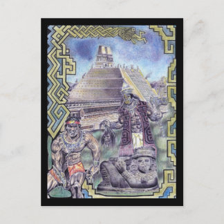Aztec Magic Postcard