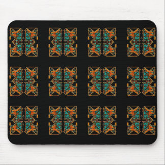 Aztec Mandala Mouse Pad