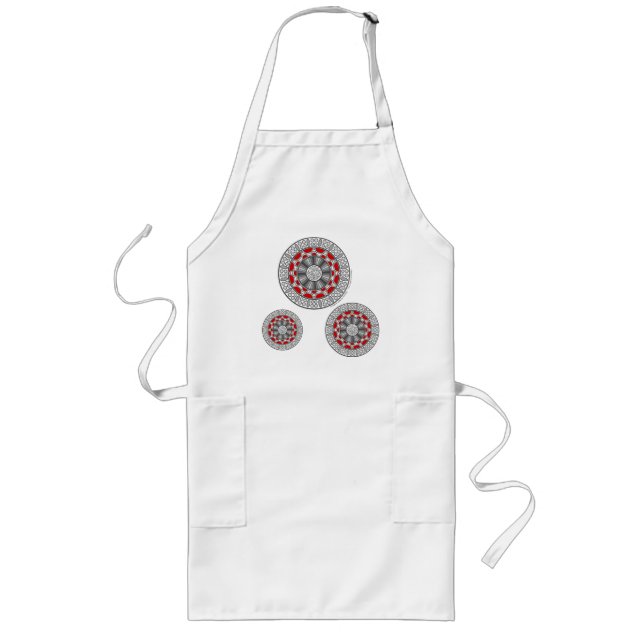 Aztec Meets Alien Apron (Front)