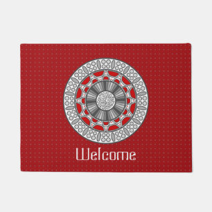 Aztec Meets Alien Doormat