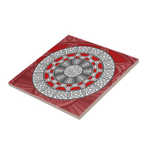 Aztec Meets Alien Tile