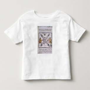 Aztec men gambling Patoli Toddler T-Shirt