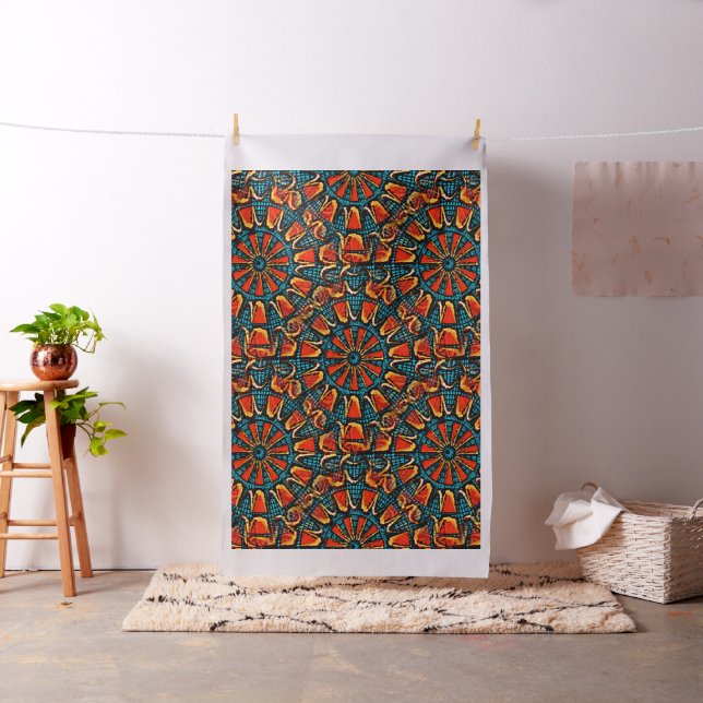 Aztec Moments..... Fabric (In Situ)