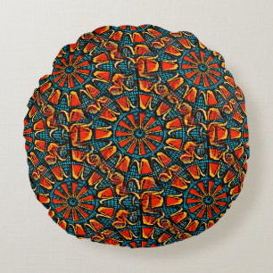 Aztec Moments....... Round Cushion