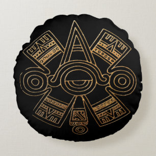 AZTEC Movement Round Cushion