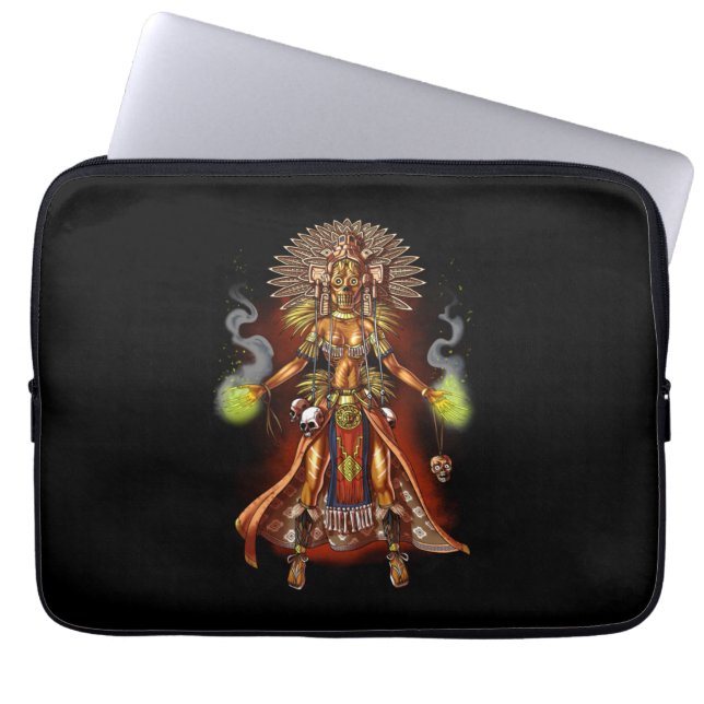 Aztec Mythology God Managua Laptop Sleeve (Front)