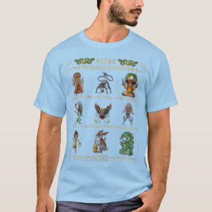 Aztec Mythology Monsters T-Shirt