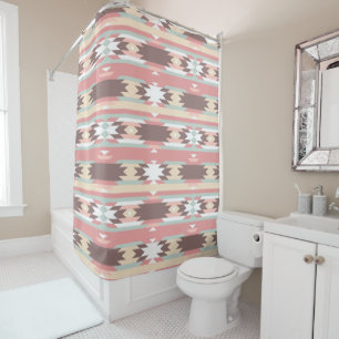 Aztec Native American Design Shower Curtain