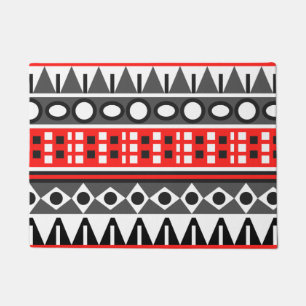 Aztec native pattern doormat