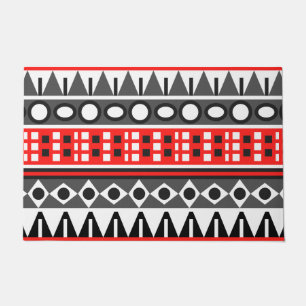 Aztec native pattern doormat