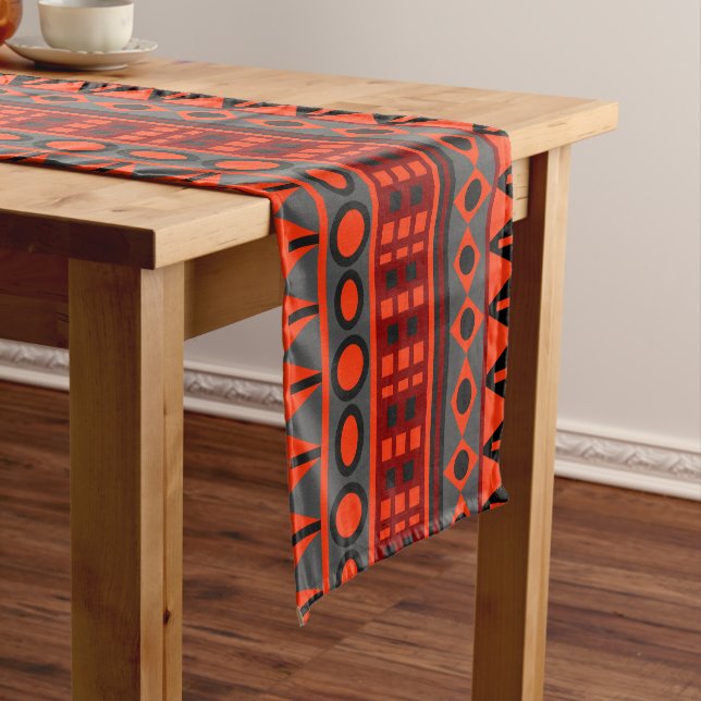 Aztec native pattern short table runner (In Situ)