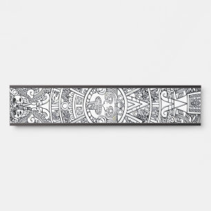 AZTEC OR MEXICA mexican Door Sign