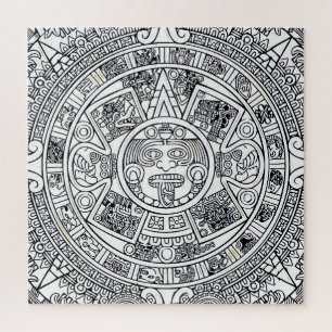 AZTEC OR MEXICA mexican Jigsaw Puzzle