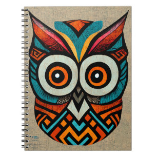 Aztec Owl Notebook