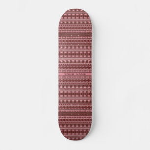 Aztec Pattern custom skateboards