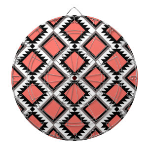 Aztec pattern dartboard