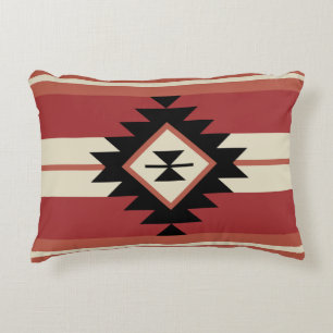 Aztec pattern decorative cushion
