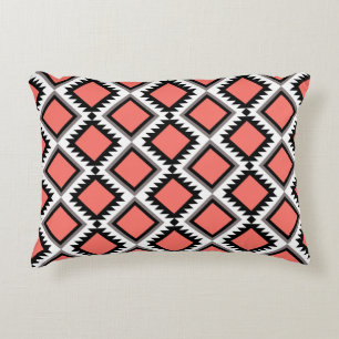 Aztec pattern decorative cushion