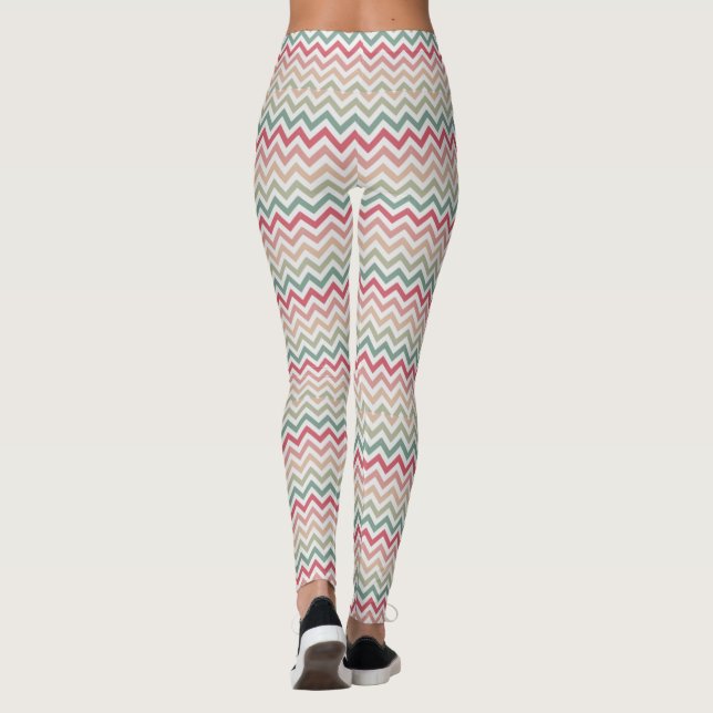 Aztec Pattern Leggings (Back)