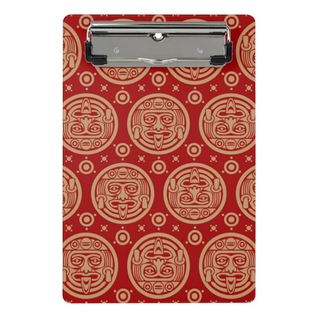 Aztec Pattern Mini Clipboard (Front)