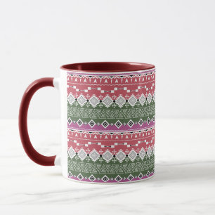 Aztec pattern . mug