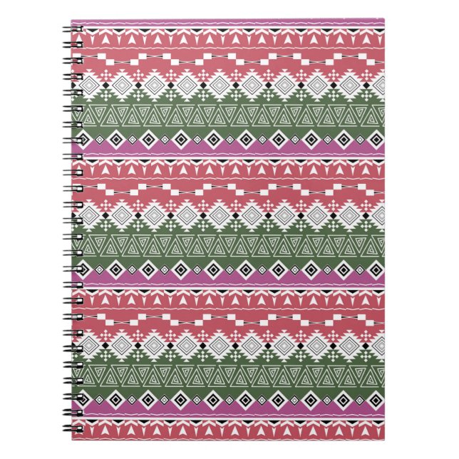 Aztec pattern . notebook (Front)