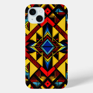 Aztec Pattern One iPhone 15 Mini Case