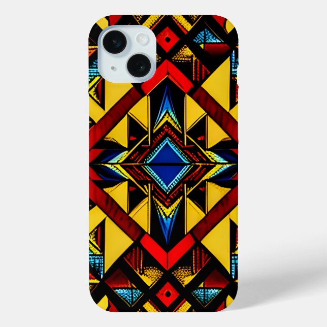 Aztec Pattern One Case-Mate iPhone Case (Back)