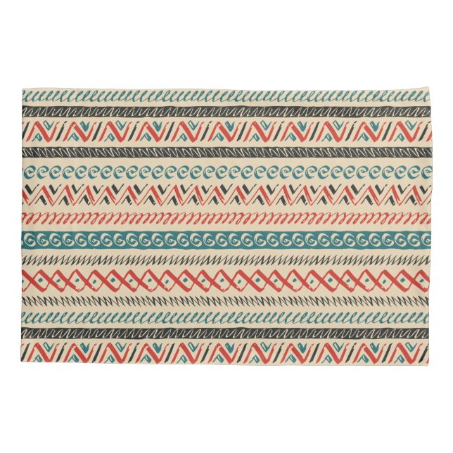 Aztec Pattern pillowcases (Back)