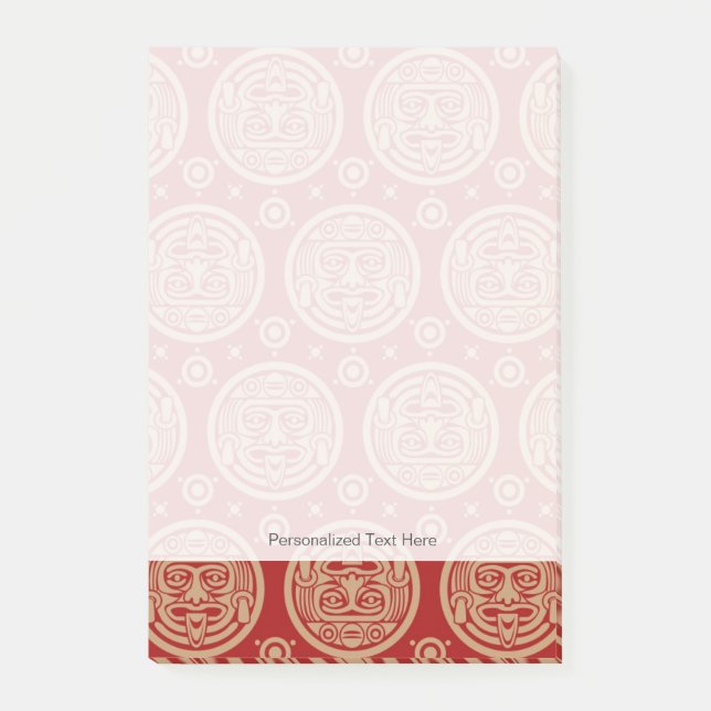 Aztec Pattern Post-it Notes (Front)