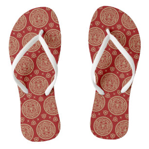Aztec Pattern Thongs