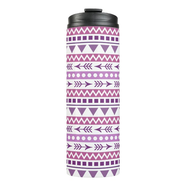 Aztec Pattern tumbler (Front)