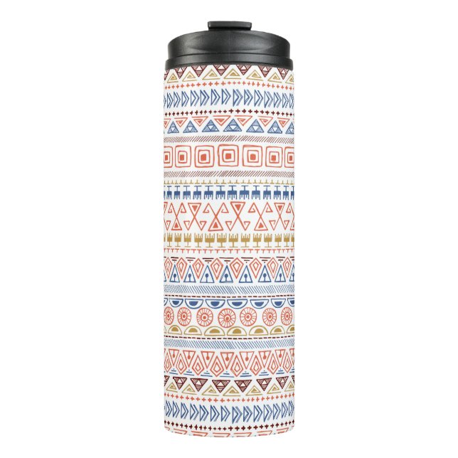 Aztec Pattern tumbler (Front)