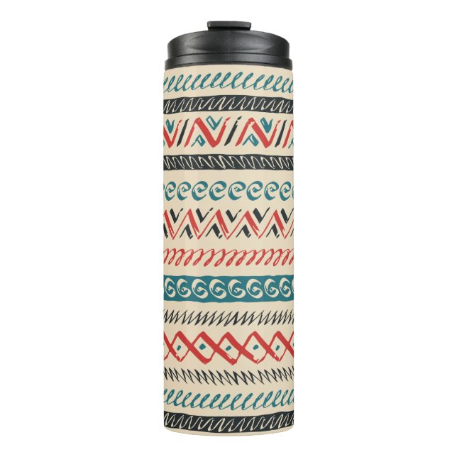 Aztec Pattern tumbler (Front)