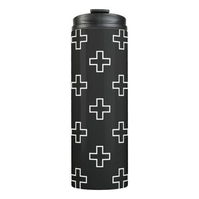Aztec Pearl: Mexican Orange Blossom Splendour Thermal Tumbler (Front)