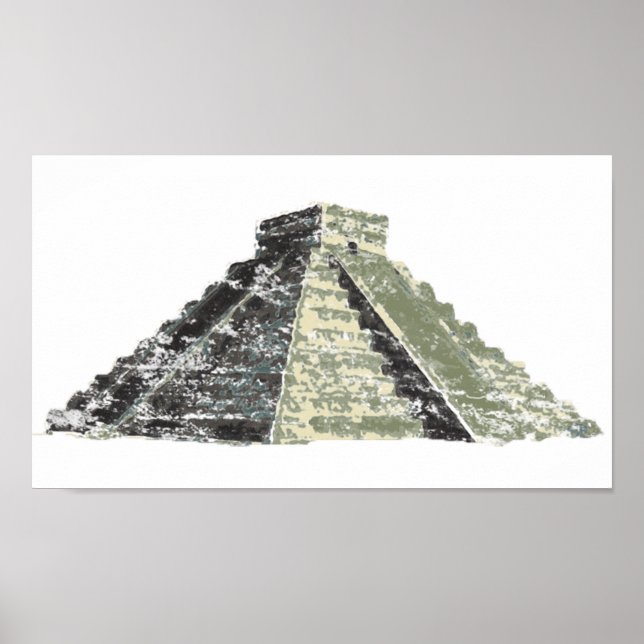Aztec Pyramid Poster (Front)
