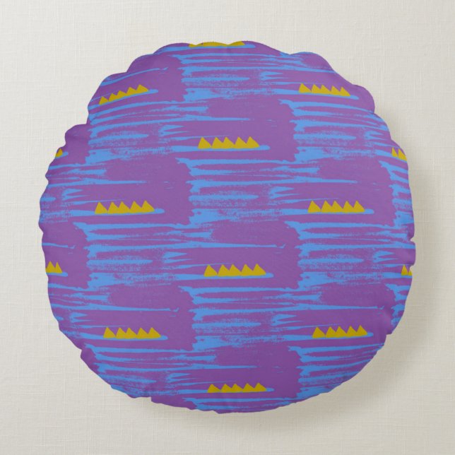 Aztec Round Cushion (Front)