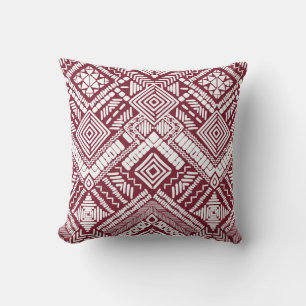 Aztec seamless pattern cushion