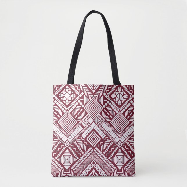 Aztec seamless pattern tote bag (Front)
