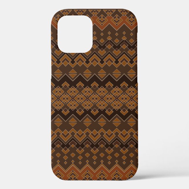 Aztec seamless pattern. Tribal aztec print. Abstra Case-Mate iPhone Case (Back)