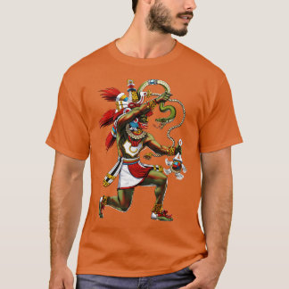 Aztec Serpent God Quetzalcoatl T-Shirt