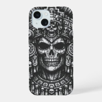 Aztec Skull Headdress by BurnsInHell