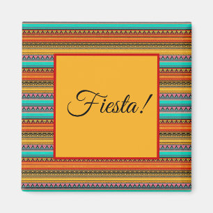 Aztec stripes "Fiesta" Magnet