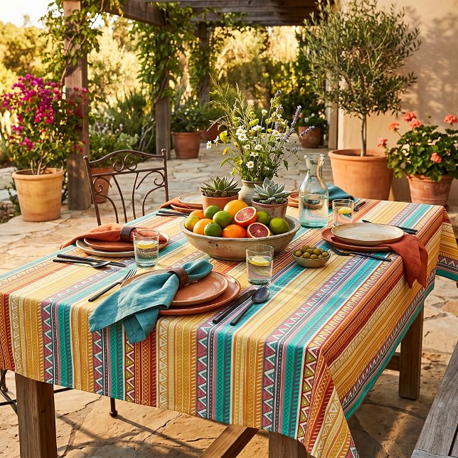 Aztec stripes tablecloth (Creator Uploaded)