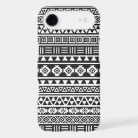 Aztec Style Pattern – Monochrome