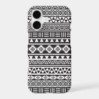 Aztec Style Pattern – Monochrome