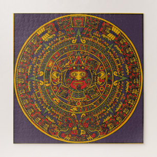 Aztec Sun Jigsaw Puzzle