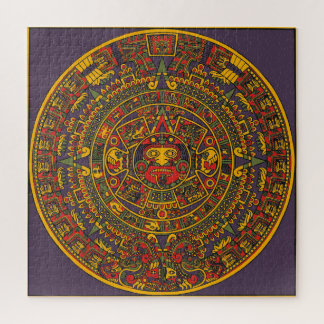 Aztec Sun  Jigsaw Puzzle